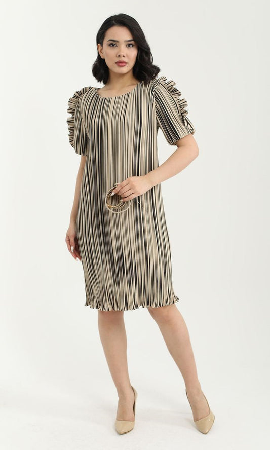 Ruffle Sleeves Summer Dress GC57303